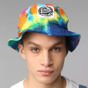 RARE Milkcrate Athletics Multicolor Tie-Dye Bucket Hat